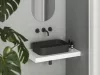 Ceramic Slim R 55 kerámiamosdó matt fekete