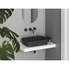 Ceramic Slim R 55 kerámiamosdó matt fekete