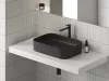 Ceramic Slim R 55 kerámiamosdó matt fekete