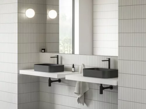 Ceramic Slim R 55 kerámiamosdó matt fekete