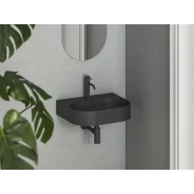Ceramic Slim Wall O 55 N kerámiamosdó matt fekete
