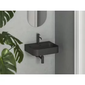 Ceramic Slim Wall R 55 N kerámiamosdó matt fekete