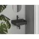 Ceramic Slim Wall R 55 N kerámiamosdó matt fekete