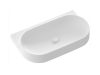 Yard 80 kerámiamosdó, matt fehér, túlfolyó furat nélkül