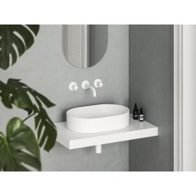 Ceramic Slim O 55 kerámiamosdó matt fehér