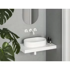 Ceramic Slim O 55 kerámiamosdó matt fehér