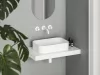 Ceramic Slim R 55 kerámiamosdó matt fehér
