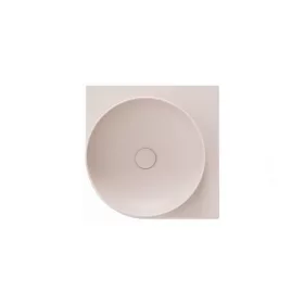   Yard 45 C kerámiamosdó Alabaster Pink, túlfolyó furat nélkül