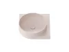 Yard 45 C kerámiamosdó Alabaster Pink, túlfolyó furat nélkül