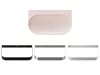 Yard 80 kerámiamosdó Alabaster Pink, túlfolyó furat nélkül