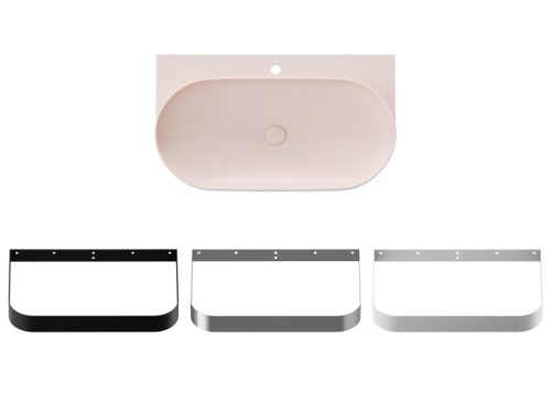 Yard 80 kerámiamosdó Alabaster Pink