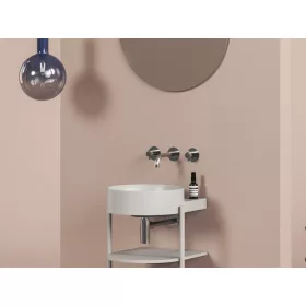 Yard 40 kerámiamosdó Smoke Grey, túlfolyó furat nélkül