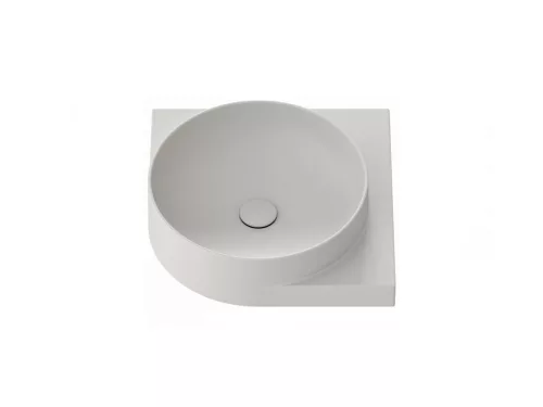 Yard 45 C kerámiamosdó Smoke Grey, túlfolyó furat nélkül