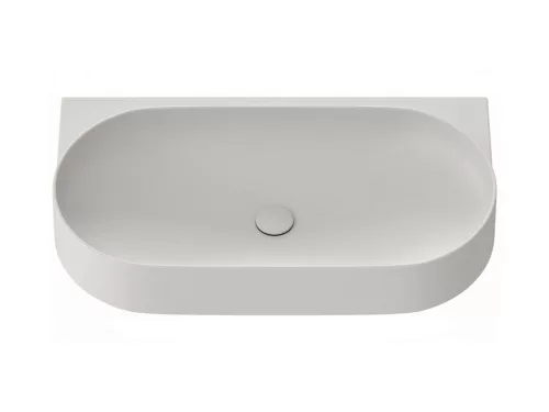 Yard 80 kerámiamosdó Smoke Grey, túlfolyó furat nélkül