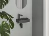 Veda Wall 40 kézmosó bal antracit