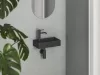 Veda Wall 40 kézmosó bal matt fekete