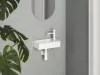 Veda Wall 40 kézmosó jobb fehér