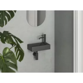 Veda Wall 40 kézmosó jobb antracit