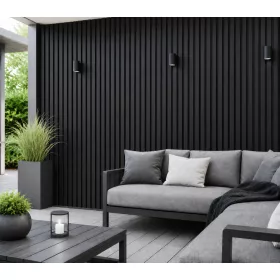 WPC falpanel 177x13x2900 mm - Black
